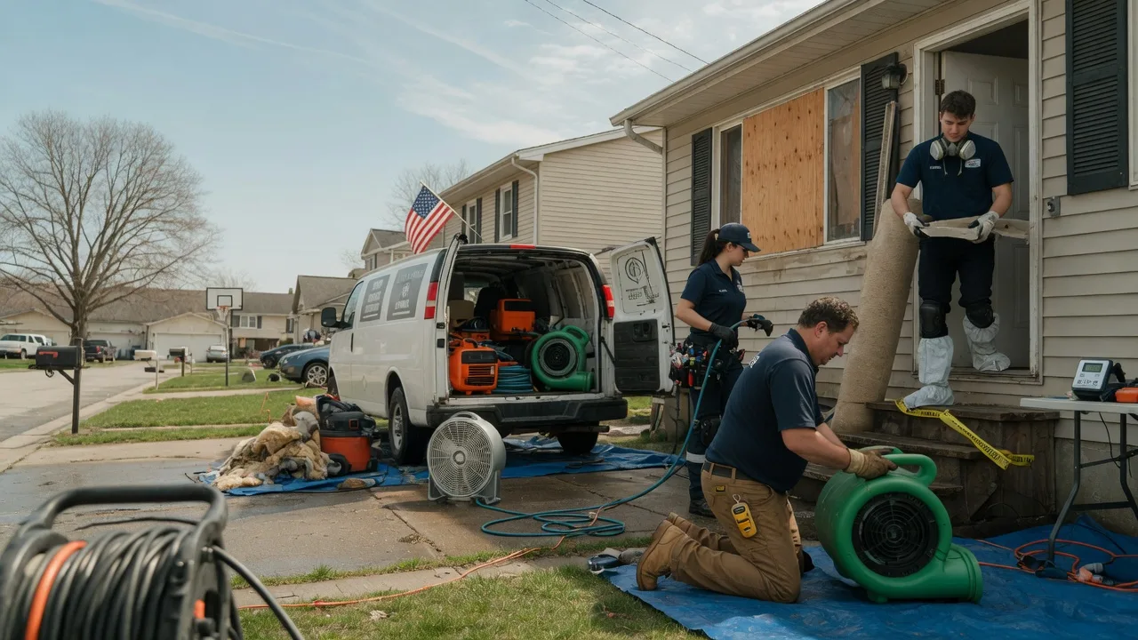 Water Damage Restoration in Northfield, OH near me